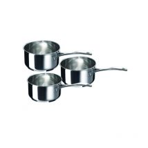 Beka - Serie 3 edelstahl 16-18-20 cm töpfe 12066974