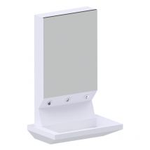 Série 4ALL easy lavabo mural multifonctionnel en solid surface, complet avec becs verseurs Idral