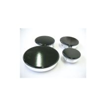 Serie Completa 8 Pezzi Bruciatori + Piattelli Spartifiamma Cappellotti Ariston Indesit Nardi C00082831