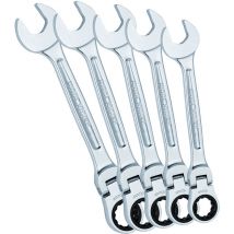 285 KF/SE5 Jeu de 5 clés mixtes à cliquet articulées - Usag