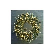 Serie Luci Natale 1200 Micro Led Luce Fredda Giochi Luce Filo 26 mt Uso Esterno D3320