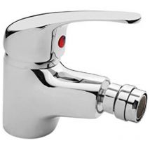 Serie Luna gruppo bidet monocomando ottone cromato scarico automatico