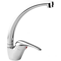 Rubinetterie Associate - serie luna monocomando lavello canna alta