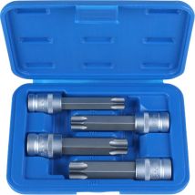 Serie Set 4pz Chiavi A Bussola 1/2' Inserto Torx Con Foro T70-t100 Condor