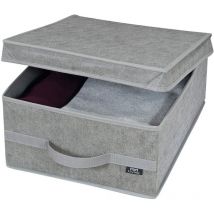 Caja armario Domopak gris 35x45x18 cm