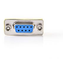 Nedis - Serieller adapter adapter d sub 9 pin female d sub 9 pin female vernickelt metall gehause 86386068 86386068 86386068 86386068 86386068