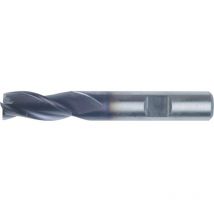 Swisstech - 6.00MM Series 06 HSS-Co 8% 3 Flute Weldon Shank Slot Drills - TiAlN Co