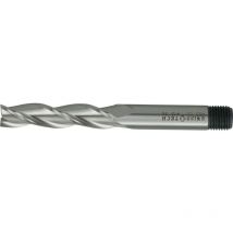 Swisstech - 5.00MM HSS-Co 8% 3 Flute Threaded Shank Long Series Slot Drills - Unco