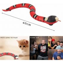 Serpent jouet pour chat, serpent jouet intelligent USB, jouet serpent électrique, jouets pour chat serpent à détection intelligente, jouet serpent