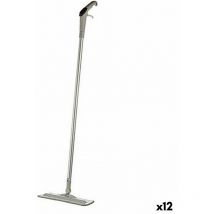 Kipit - Mop triple avec pulvérisateur acier inoxydable plastique 14 x 40 x 128 cm (12 unités)