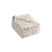 Serpillère bouclée absorbante blanche - paquet de 10 - Maxiburo