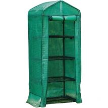 Serra da giardino a 4 piani con copertura Grow