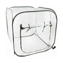 Serra richiudibile per giardino - 100 x 100 x 100 cm Suan Transparent