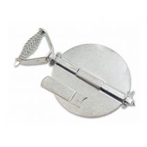 Serrandola per Tubo Stufa 12 cm in lamiera Zincata