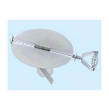 Serrandola Per Tubi Stufa Smaltati In Acciaio Zincato 10 Cm. 1pz