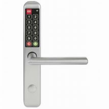 Serratura a codice elettronico Easykey Slim DOM METALUX - Interasse 70 mm - XS40SD7DL-10