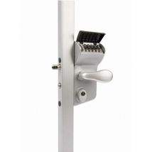 Locinox - Serratura a codice meccanico per cancelli a battente - lmkq 4040 V2L zilv