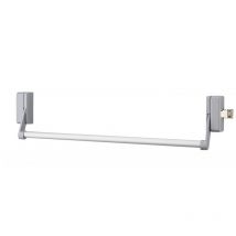 Thirard - Serratura maniglione antipanico D-Cross per porta d'ingresso 1150mm max, 1 pz laterale, reversibile, grigio