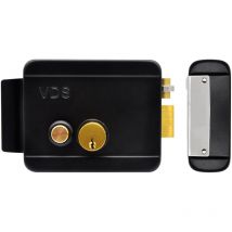 Serratura Si Adatta a Cisa Elettrica Per Cancelli Con Pulsante Destra 12v Elettr