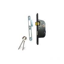 Serratura da infilare 4 scanalature Chiave l Nera Asse JPM 50 - con frontale - 000210-02-11