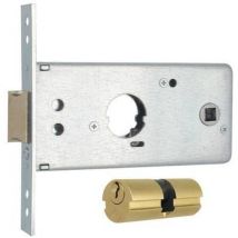 Serratura Infilare Per Fasce Caten. 1 Mandata E Scr. Mm.64 H 288602 - Mm.60 (288.60.2)