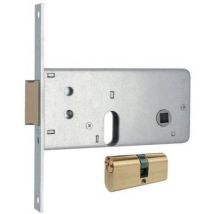 Serratura Metallo Infilare 804 Mg - B.q Zinc F.16 F.ovale M2+scr+q8 H.64 E.60 Cf=pz 2 - 1 Confezione