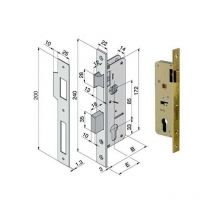 Serratura Inf.Legno 015.50.00.0 Welka