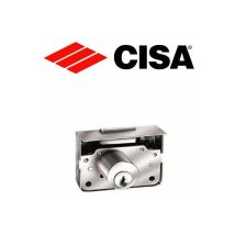 Serratura cassetto Meroni da applicare a cilindro per cassetto mm 40 colore oro