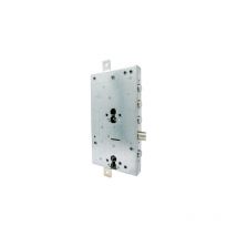 Cipierre - serratura metallo applicare 50237 • doppio f.sagom M4 tripl+scr ip.mm 37 e.mm 63 dx/sx