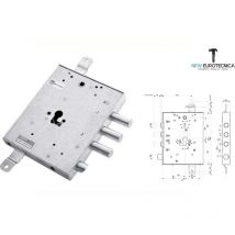 Serratura metallo applicare 898571grl gardesa Mottura 89 mm (destra/sinistra) verso sinistra