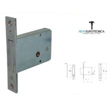 Serratura completo di cilindro a spillo metallo infilare 1501 Fiam entrata 70 mm