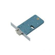 Serratura metallo infilare elettrica 377 Omec b.q nich f.mm 16 f.ovale m1+scr h.mm 84 e.mm 60 Omec