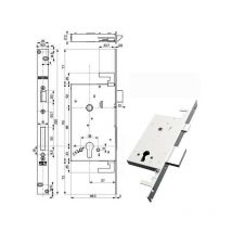 Serratura Infilare Ferro Triplice 89B85 Mottura