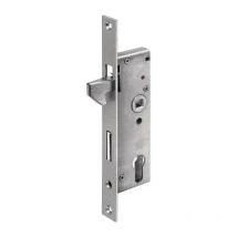 Serratura per cancello scorrevole con telaio tubolare 8331 PZW 40mm AMF