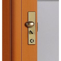 Serratura per porta maya grigia