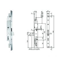 Serratura triplice infilare per montanti e persiane s/scrocco n98800 - mm.35 (n9880035000)