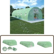 Serre 27 m² 900x300x200 cm - Serre De Jardin - Abri Jardin - Tunnel De Jardin - Protection Plante - Serriculture