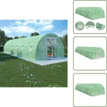 Serre 27 m² 900x300x200 cm - Serre De Jardin - Abri Jardin - Tunnel De Jardin - Protection Plante - Serriculture