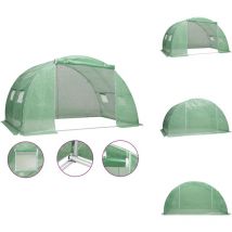 Serre 8 m² 2x4x2 m - Serre De Jardin - Abri Jardin - Protection Plantes - Serrez Horticulture - Tunnel Jardin