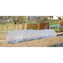 Jany France - Serre accordéon tunnel - Forcage 0.60x3M - avec œillets et fixations Jany