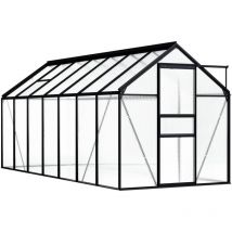 Serre Aluminium Anthracite 8,17 m2