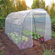 Cfadda - Serre de jardin 200x300xh180cm tunnel en pvc fleurs plantes Orto l
