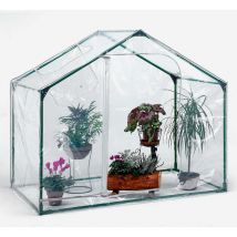 Cfadda - Serre de balcon jardin terrasse 180x105xh153cm plantes fleurs Mimosa s