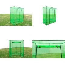 Serre avec cadre en acier pvc - Serre De Jardin - Abri Jardin - Tunnel De Jardin - Serre Pliable - Serre Verte - Home & Living