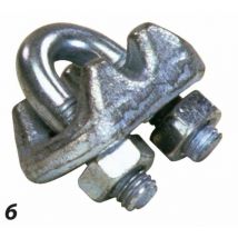 Lem Select - Serre câble à étrier ø 5 mm (Lot de 10)
