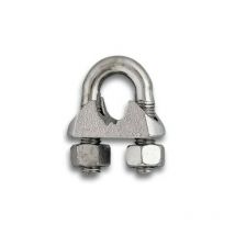 Serre-cable Argent 8 10 pièces 8
