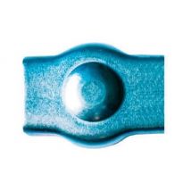 Levac - Serre-câble plat 1 boulon Ø3 mm acier zingué - 5281B
