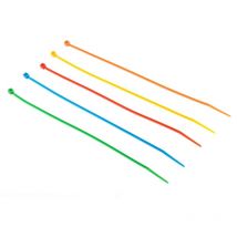 Serre-câble RS PRO , couleur "Assorti en Nylon 66, 385mm x 4,8 mm ( Prix pour Sachet de 250 )