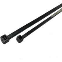 Rs Pro - Serre-câble Noir en Nylon 66, 368mm x 4,8 mm ( Prix pour Sachet de 100 )