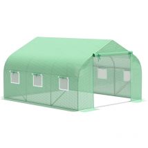 Serre de jardin 10,5 m2 luigi verte